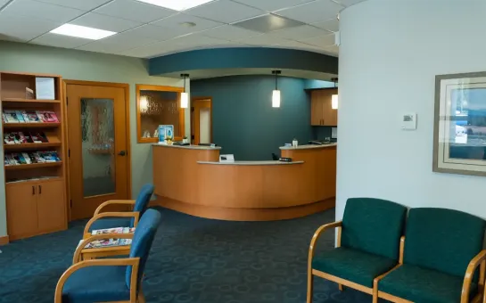 Dental Office Reception Area